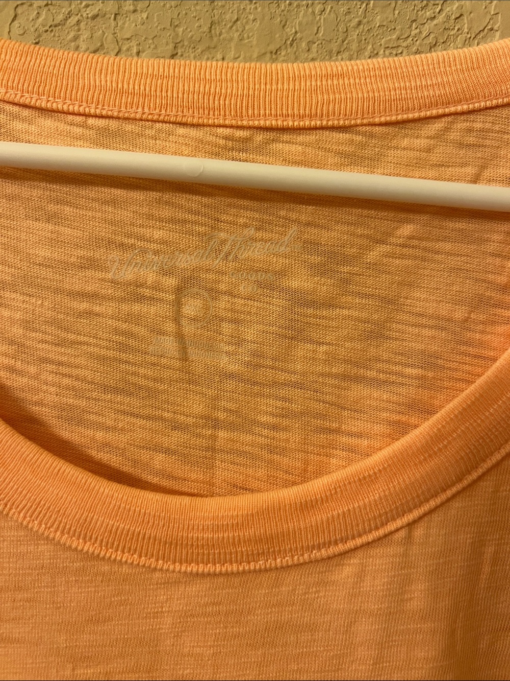 Universal Thread Peach Ruffle Sleeve Sundress - Picture 2 of 4